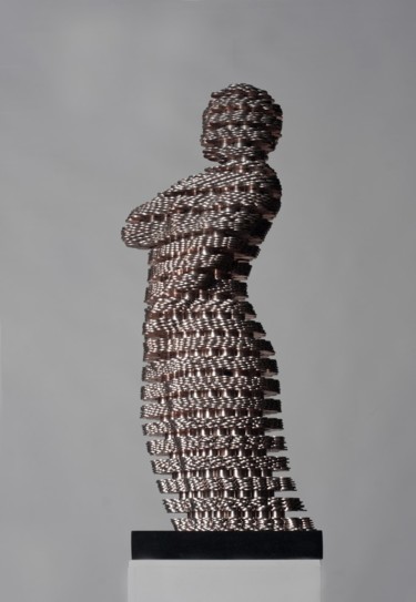 雕塑 标题为“Laminate” 由Seungwoo Kim, 原创艺术品, 不锈钢