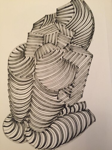 Рисунок под названием "American" - Sever, Подлинное произведение искусства, Маркер