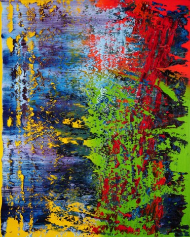 "Colorful abstractio…" başlıklı Tablo Shamanov Vadim tarafından, Orijinal sanat, Petrol