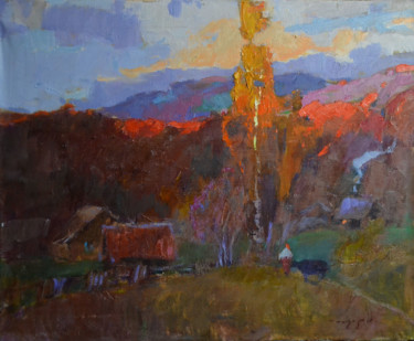 Malerei mit dem Titel "twilight" von Alexander Shandor, Original-Kunstwerk, Öl