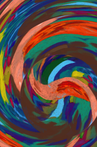 Digital Arts titled "Chaos and Harmony" by Shanny Ask Lasasa, Original Artwork, Digital Painting
