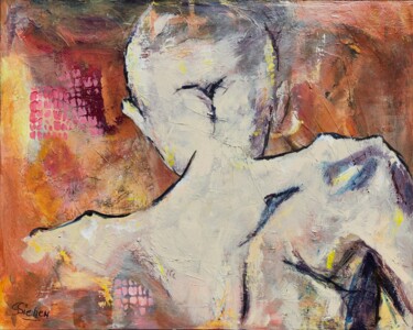 Pittura intitolato "Left Behind" da Sharon Sieben, Opera d'arte originale, Acrilico