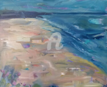 Peinture intitulée "Horizon" par Shelleigh Ocio, Œuvre d'art originale, Huile