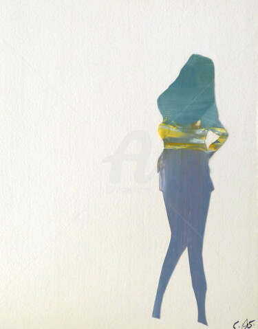 Peinture intitulée "Inner reflections 3" par Shelleigh Ocio, Œuvre d'art originale, Huile