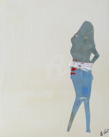 Peinture intitulée "Inner reflection 4" par Shelleigh Ocio, Œuvre d'art originale, Huile