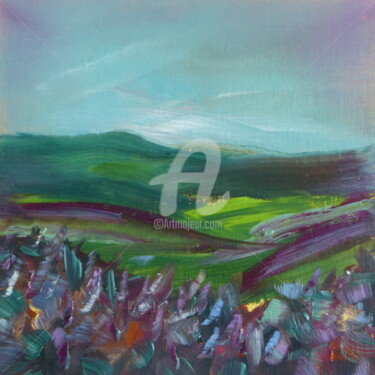 Painting titled "Yorkshire Dales" by Shelleigh Ocio, Original Artwork, Oil