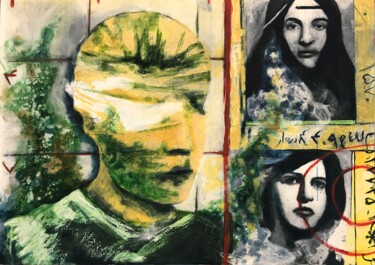 "Identity 8" başlıklı Tablo Shima Ghasemi tarafından, Orijinal sanat, Akrilik