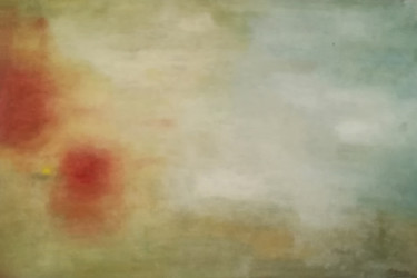 Картина под названием "Romanticismo" - Mercedes Gordo, Подлинное произведение искусства, Масло Установлен на Деревянная пане…