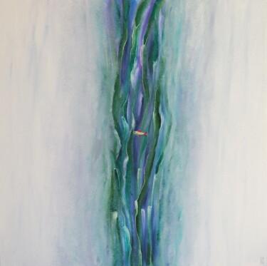 Peinture intitulée "Линии жизни. Рыбка" par Oleg Sidorov, Œuvre d'art originale, Huile