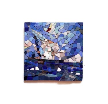 Rzeźba zatytułowany „Glaciers” autorstwa Signature Mosaique ®, Oryginalna praca, Mozaika