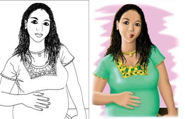 Digital Arts titled "Anne become Pregnant" by Mr T Silappathikaram, Original Artwork