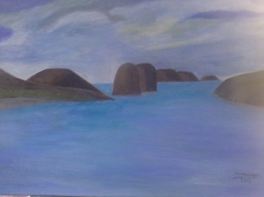 Pintura titulada "Mar de Noruega" por Silo, Obra de arte original, Oleo