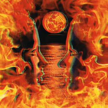 "Burning Self-Doubt" başlıklı Dijital Sanat Silvana Klaric tarafından, Orijinal sanat, 2D Dijital Çalışma