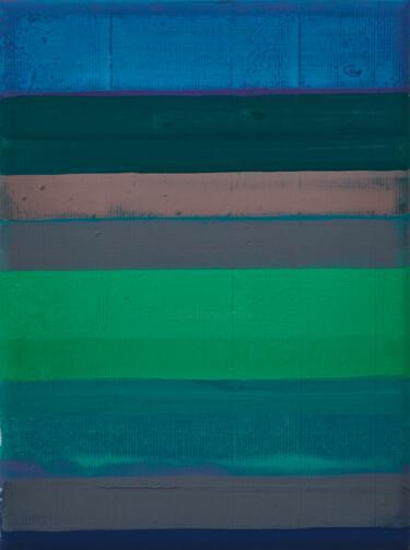 Malerei mit dem Titel "Horizontal Lines 13" von Simon Findlay, Original-Kunstwerk, Acryl