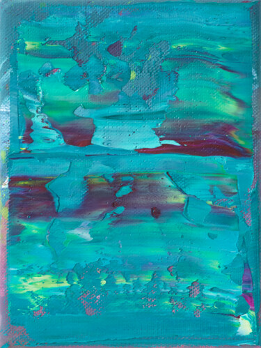 Peinture intitulée "Colourscape 80" par Simon Findlay, Œuvre d'art originale, Huile