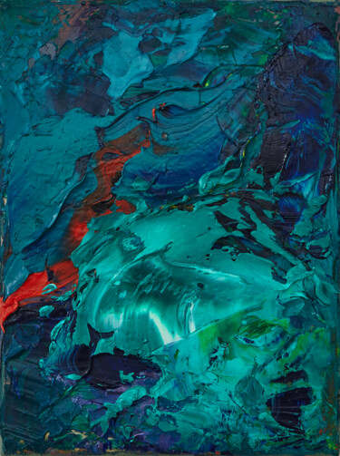 Malarstwo zatytułowany „Colourscape 50” autorstwa Simon Findlay, Oryginalna praca, Olej
