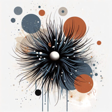 "salt water anemone" başlıklı Dijital Sanat Simon Levin tarafından, Orijinal sanat, AI tarafından oluşturulan görüntü