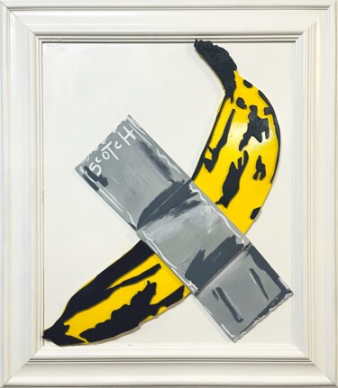 雕塑 标题为“Andy Warhol VS Maur…” 由Simone De Rosa, 原创艺术品, 丙烯