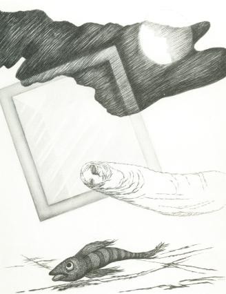 Dibujo titulada "illustration / Foru…" por Sigrun Neumann (Sineu), Obra de arte original, Otro