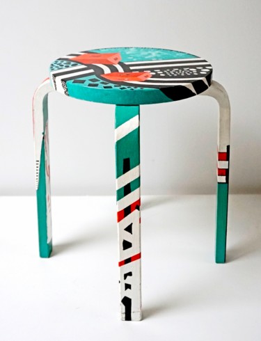 "Tabouret" başlıklı Design Sinkié. tarafından, Orijinal sanat, Mobilya