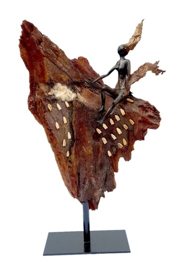 Escultura intitulada "Eclat 3" por Sinkié., Obras de arte originais, Bronze