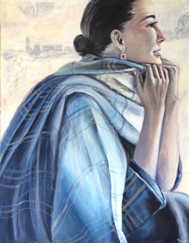 Pintura titulada "Я есть" por Sitora Brejneva, Obra de arte original, Acrílico