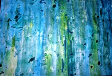Painting titled "Infinity of blue an…" by Benny Smet, Original Artwork