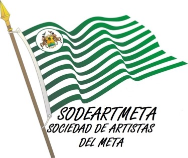 Pittura intitolato "bandera-del-meta1.j…" da Sodeartmeta Arte Cultura, Opera d'arte originale