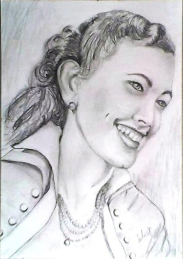 Drawing titled "Eloisa Esposito" by Solange Esposito (SEsposito), Original Artwork, Graphite