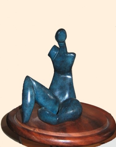 Sculpture intitulée "TIFFANY  Bronze 1/8" par Sonia Mandel, Œuvre d'art originale, Métaux