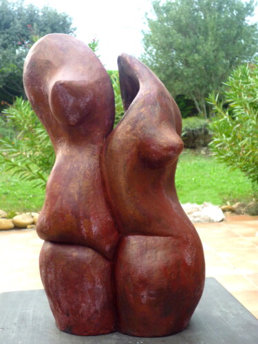 雕塑 标题为“MIROIR DEFORMANT Te…” 由Sonia Mandel, 原创艺术品, 兵马俑