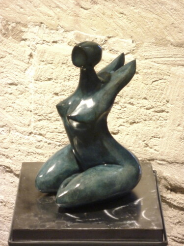 Escultura intitulada "MARLYNE  Bronze 3/8" por Sonia Mandel, Obras de arte originais, Metais