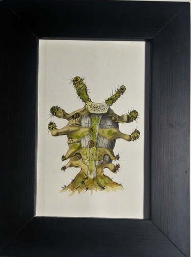 Painting titled "'Cactun Vertebrus"" by Sonia Burgareli, Original Artwork