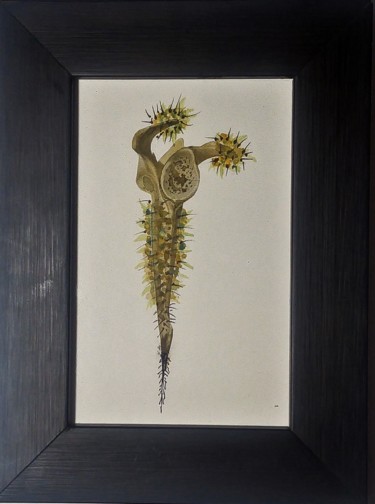 Painting titled ""Cactun Acrômio Gan…" by Sonia Burgareli, Original Artwork