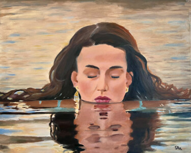 Картина под названием "Breath" - Sonny Andersson, Подлинное произведение искусства, Масло