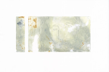 Отпечатки и Гравюры под названием "Soul portrait 1" - Sophie Gerin, Подлинное произведение искусства, Монотип