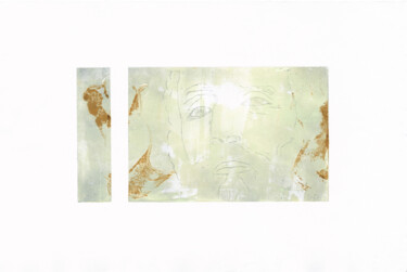 Prenten & gravures getiteld "Soul portrait 2" door Sophie Gerin, Origineel Kunstwerk, Monotype