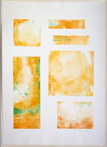Отпечатки и Гравюры под названием "Père et fils (4)" - Sophie Gerin, Подлинное произведение искусства, Монотип