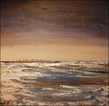 Peinture intitulée "LA COTE D'OR" par Sophie Lambert, Œuvre d'art originale, Huile