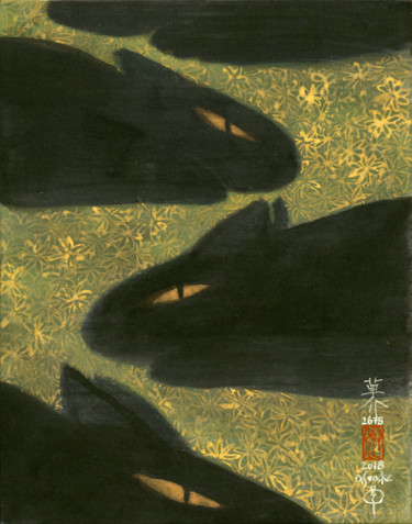 Pittura intitolato "so-neco (souske-cha…" da Souske, Opera d'arte originale, Altro