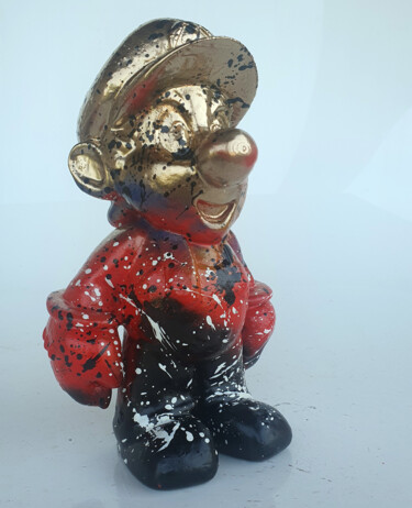雕塑 标题为“SPACO Super Mario,…” 由Spaco, 原创艺术品, 树脂
