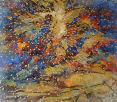 Malarstwo zatytułowany „Символ веры как защ…” autorstwa Anatoly, Oryginalna praca, Olej