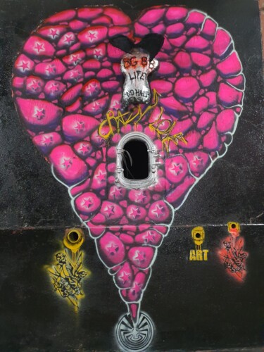 "GRAFFITI MUSEE SPIK…" başlıklı Tablo F. Spi-K-Tri tarafından, Orijinal sanat, Sprey boya