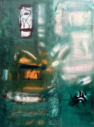 Peinture intitulée "Reflections" par Stanislav Yushkov, Œuvre d'art originale, Huile Monté sur Châssis en bois