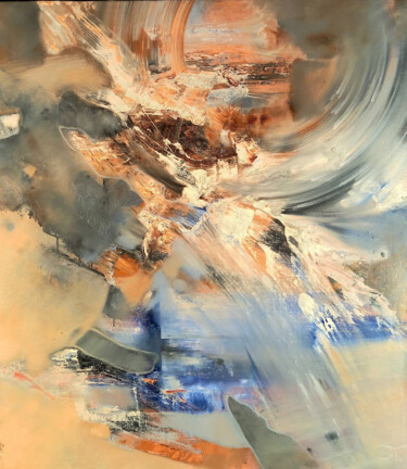 Картина под названием "Birth of the univer…" - Stanislavas Sugintas, Подлинное произведение искусства, Масло