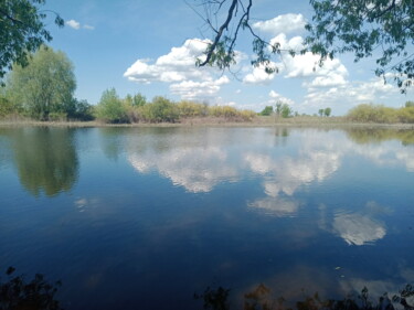 Photography titled "Ukraine river 4" by Steampunker_ukraine, Original Artwork, Digital Photography