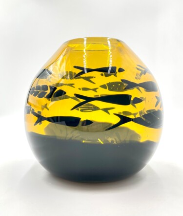 Escultura titulada "Graal Glass3" por Stefan Dziadosz, Obra de arte original, Vidrio
