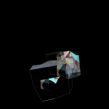 Arts numériques intitulée "Cubes" par Stefan Fransson, Œuvre d'art originale, Travail numérique 2D