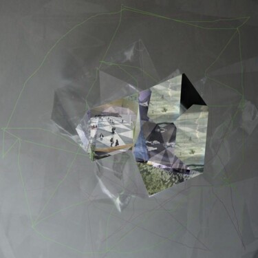 Digital Arts titled "City Drops" by Stefan Fransson, Original Artwork, Collages