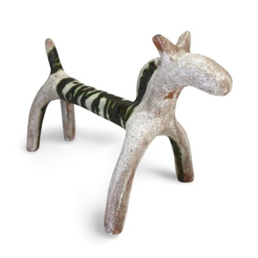 Скульптура под названием "Etruscan Horse" - Stefan Mager, Подлинное произведение искусства, Керамика